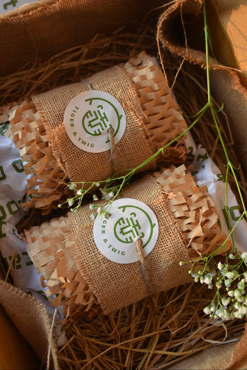 Foliage candles ( Set of 2)